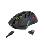 Redragon M808-KS Storm Pro RGB Wireless Gaming Mouse, 16000 DPI (Black) - Image 2