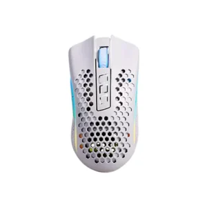 Redragon M808W-KS Storm Pro RGB Wireless Gaming Mouse, 16000 DPI (White)