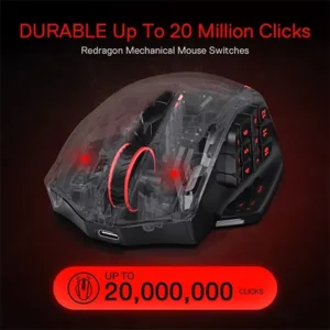 Redragon M913 IMPACT ELITE Wireless Gaming Mouse, 16000 DPI - Image 4